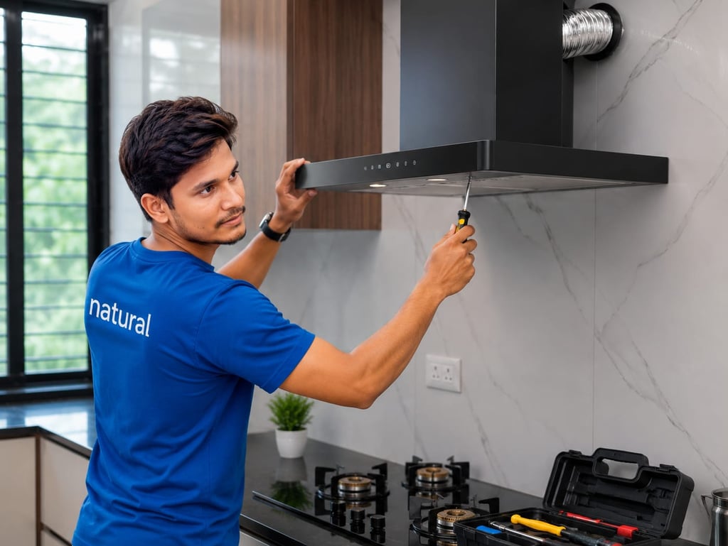 Kitchen chimney repair services in Tirupati