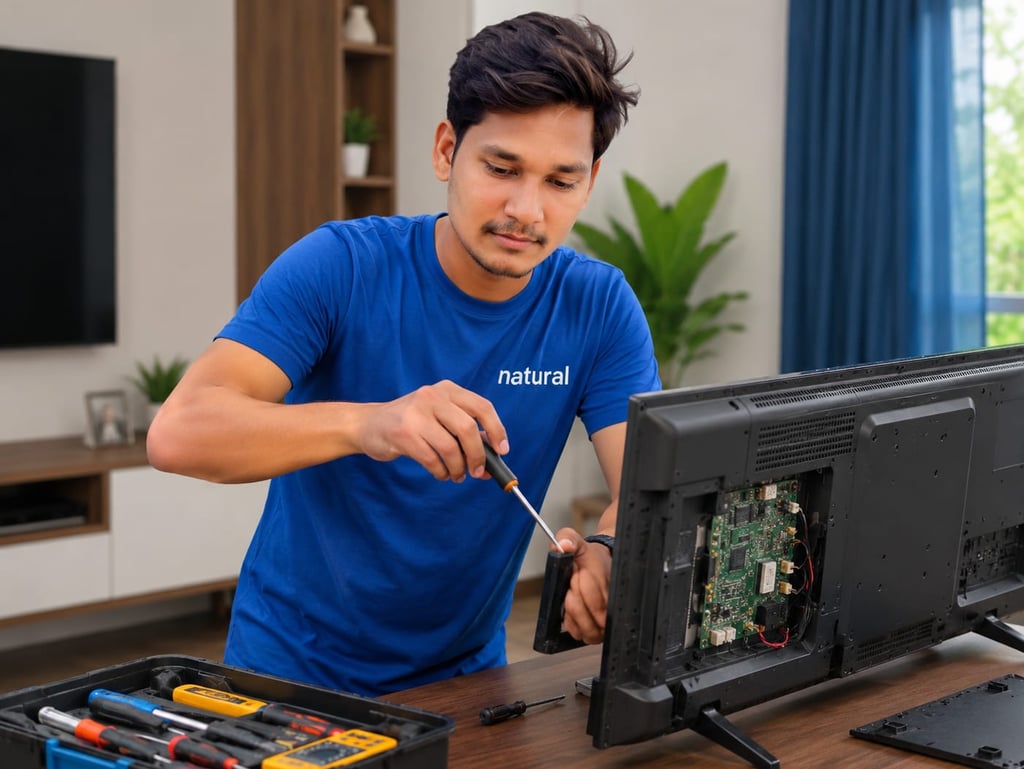 Smart LED TV repair services in Tirupati